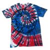 Custom Printed - Spiral Tie Dye Tees - Adult & Youth Thumbnail