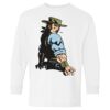 Heavy Cotton Youth Long Sleeve Gildan T-Shirt 5400B Thumbnail