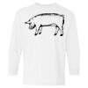 Heavy Cotton Youth Long Sleeve Gildan T-Shirt 5400B Thumbnail