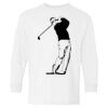 Heavy Cotton Youth Long Sleeve Gildan T-Shirt 5400B Thumbnail