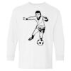 Heavy Cotton Youth Long Sleeve Gildan T-Shirt 5400B Thumbnail
