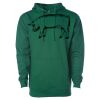 Midweight Hooded Pullover Sweatshirt - No Minimums Thumbnail
