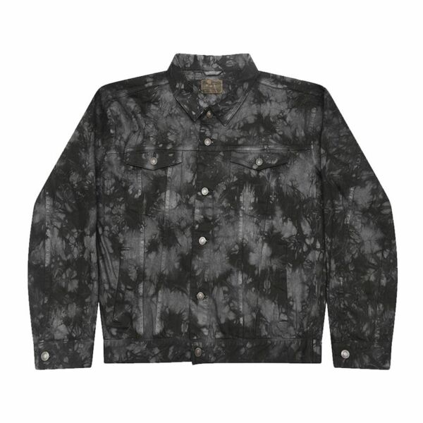 Tie-Dyed Denim Jacket Thumbnail