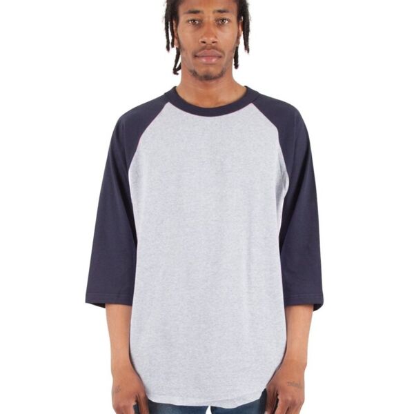 Three-Quarter Sleeve Raglan T-Shirt Thumbnail