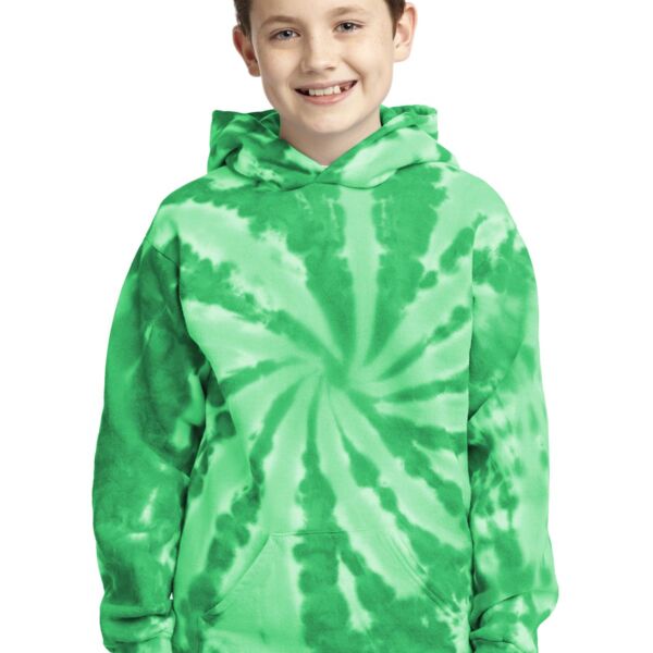 Youth Essential Tie Dye Pullover Hooded Sweatshirt Thumbnail