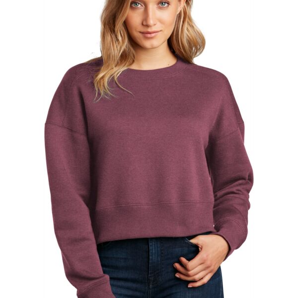 ® Women's Perfect Weight ® Fleece Cropped Crew Thumbnail