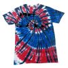 Custom Printed - Spiral Tie Dye Tees - Adult & Youth Thumbnail