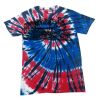 Custom Printed - Spiral Tie Dye Tees - Adult & Youth Thumbnail