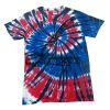 Custom Printed - Spiral Tie Dye Tees - Adult & Youth Thumbnail