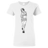 Heavy Cotton Women's Short Sleeve Gildan T-Shirt Thumbnail