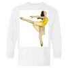 Heavy Cotton Youth Long Sleeve Gildan T-Shirt 5400B Thumbnail