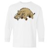 Heavy Cotton Youth Long Sleeve Gildan T-Shirt 5400B Thumbnail