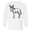 Heavy Cotton Youth Long Sleeve Gildan T-Shirt 5400B Thumbnail