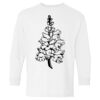 Heavy Cotton Youth Long Sleeve Gildan T-Shirt 5400B Thumbnail