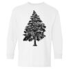 Heavy Cotton Youth Long Sleeve Gildan T-Shirt 5400B Thumbnail
