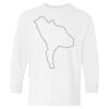 Heavy Cotton Youth Long Sleeve Gildan T-Shirt 5400B Thumbnail