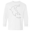Heavy Cotton Youth Long Sleeve Gildan T-Shirt 5400B Thumbnail