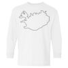 Heavy Cotton Youth Long Sleeve Gildan T-Shirt 5400B Thumbnail