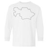 Heavy Cotton Youth Long Sleeve Gildan T-Shirt 5400B Thumbnail