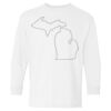 Heavy Cotton Youth Long Sleeve Gildan T-Shirt 5400B Thumbnail