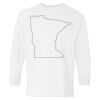 Heavy Cotton Youth Long Sleeve Gildan T-Shirt 5400B Thumbnail
