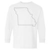 Heavy Cotton Youth Long Sleeve Gildan T-Shirt 5400B Thumbnail