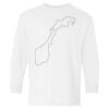 Heavy Cotton Youth Long Sleeve Gildan T-Shirt 5400B Thumbnail