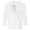 Heavy Cotton Youth Long Sleeve Gildan T-Shirt 5400B Thumbnail