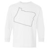 Heavy Cotton Youth Long Sleeve Gildan T-Shirt 5400B Thumbnail