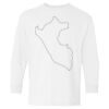 Heavy Cotton Youth Long Sleeve Gildan T-Shirt 5400B Thumbnail