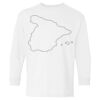 Heavy Cotton Youth Long Sleeve Gildan T-Shirt 5400B Thumbnail