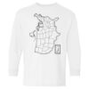 Heavy Cotton Youth Long Sleeve Gildan T-Shirt 5400B Thumbnail