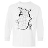 Heavy Cotton Youth Long Sleeve Gildan T-Shirt 5400B Thumbnail
