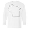 Heavy Cotton Youth Long Sleeve Gildan T-Shirt 5400B Thumbnail