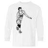 Heavy Cotton Youth Long Sleeve Gildan T-Shirt 5400B Thumbnail