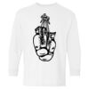 Heavy Cotton Youth Long Sleeve Gildan T-Shirt 5400B Thumbnail