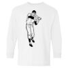 Heavy Cotton Youth Long Sleeve Gildan T-Shirt 5400B Thumbnail