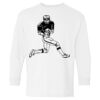 Heavy Cotton Youth Long Sleeve Gildan T-Shirt 5400B Thumbnail