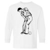 Heavy Cotton Youth Long Sleeve Gildan T-Shirt 5400B Thumbnail