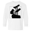 Heavy Cotton Youth Long Sleeve Gildan T-Shirt 5400B Thumbnail