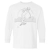 Heavy Cotton Youth Long Sleeve Gildan T-Shirt 5400B Thumbnail