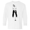 Heavy Cotton Youth Long Sleeve Gildan T-Shirt 5400B Thumbnail
