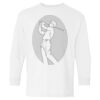 Heavy Cotton Youth Long Sleeve Gildan T-Shirt 5400B Thumbnail