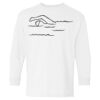 Heavy Cotton Youth Long Sleeve Gildan T-Shirt 5400B Thumbnail