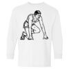 Heavy Cotton Youth Long Sleeve Gildan T-Shirt 5400B Thumbnail