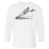 Heavy Cotton Youth Long Sleeve Gildan T-Shirt 5400B Thumbnail