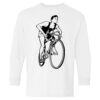 Heavy Cotton Youth Long Sleeve Gildan T-Shirt 5400B Thumbnail