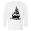 Heavy Cotton Youth Long Sleeve Gildan T-Shirt 5400B Thumbnail