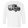 Heavy Cotton Youth Long Sleeve Gildan T-Shirt 5400B Thumbnail