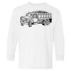 Heavy Cotton Youth Long Sleeve Gildan T-Shirt 5400B Thumbnail